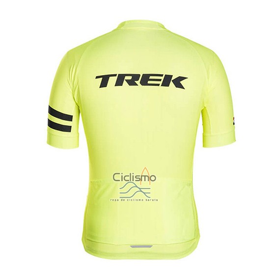 Trek Ropa Ciclismo Culotte Corto 2018 Mangas Cortas Luz AMarillo